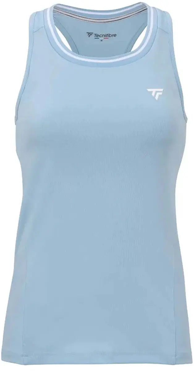 Tecnifibre Team Tech Mouwloos T-shirt Blauw XS