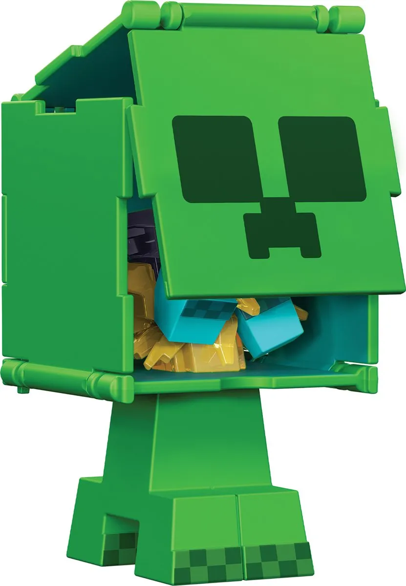 Minecraft Geflipte Figuren Creeper - HTL46 - Groen - afbeelding 6 van 6