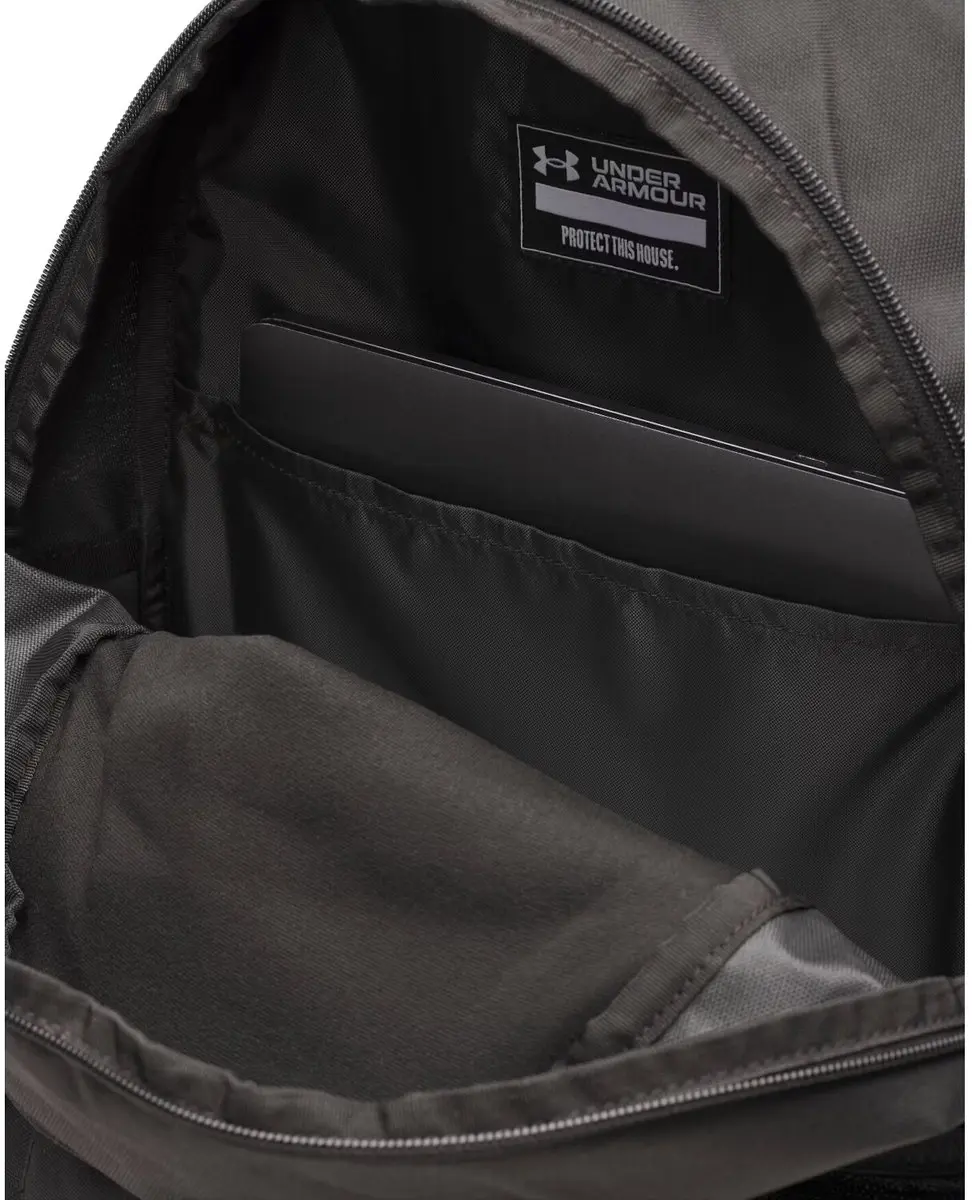 Under Armour UA Hustle Lite Backpack - Zwart/Castlerock - afbeelding 6 van 6