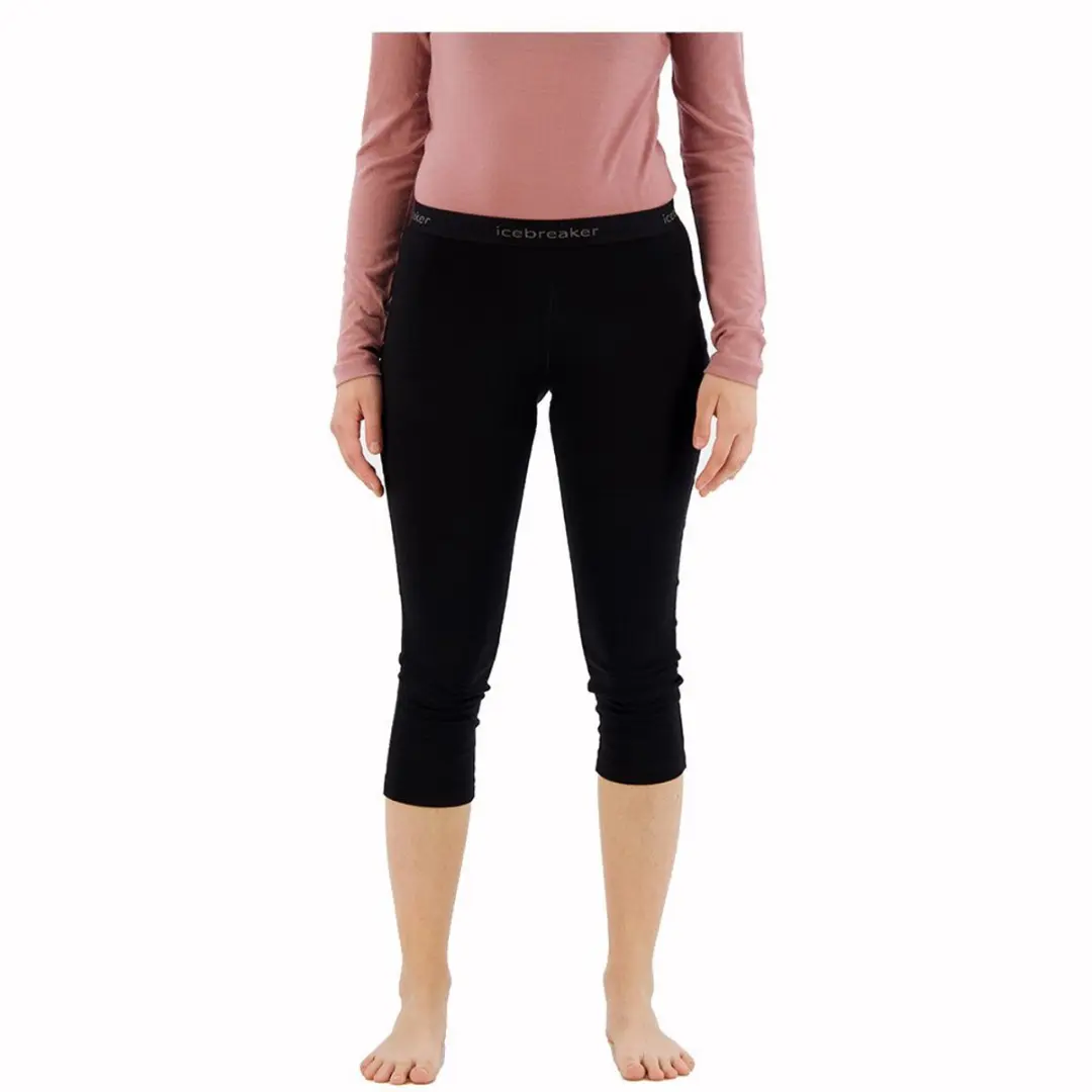 Merino 200 Oasis 3/4 Thermobroek Dames Black XL