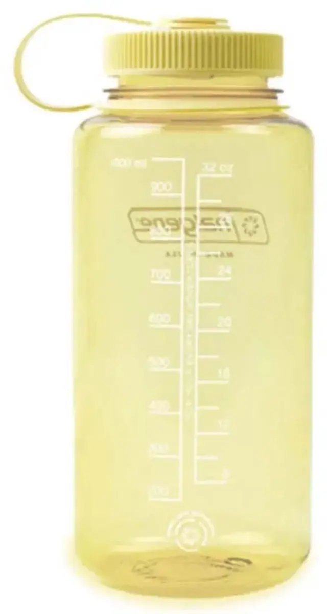 Nalgene Wide Mouth Fles 1L - Butter - afbeelding 4 van 6