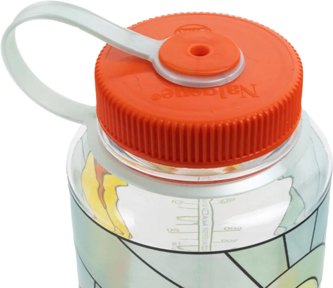 Nalgene Wide-Mouth N682023-0214 Drinkfles 1000ml - Clear Stained Desert - afbeelding 4 van 6