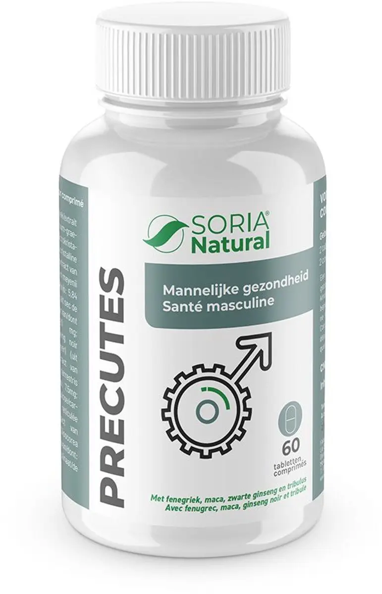 Soria Natural Precutes 60 Caps - afbeelding 3 van 5