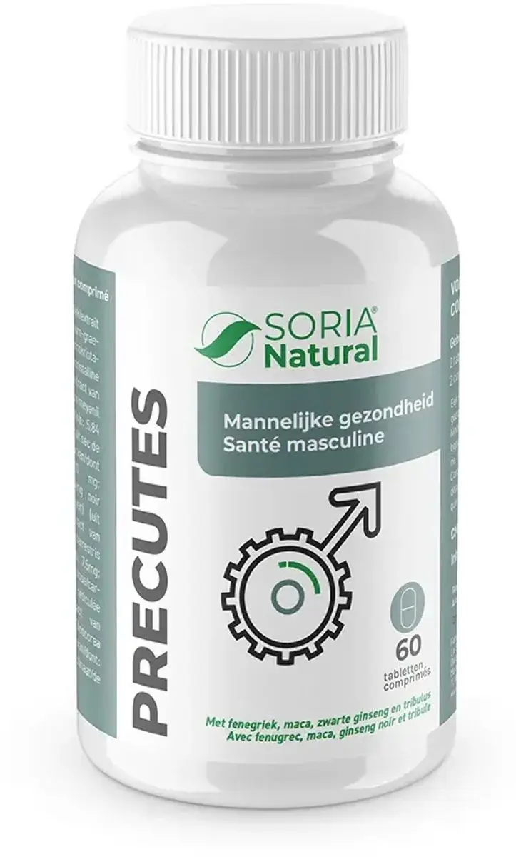 Soria Natural Precutes 60 Caps - afbeelding 5 van 5