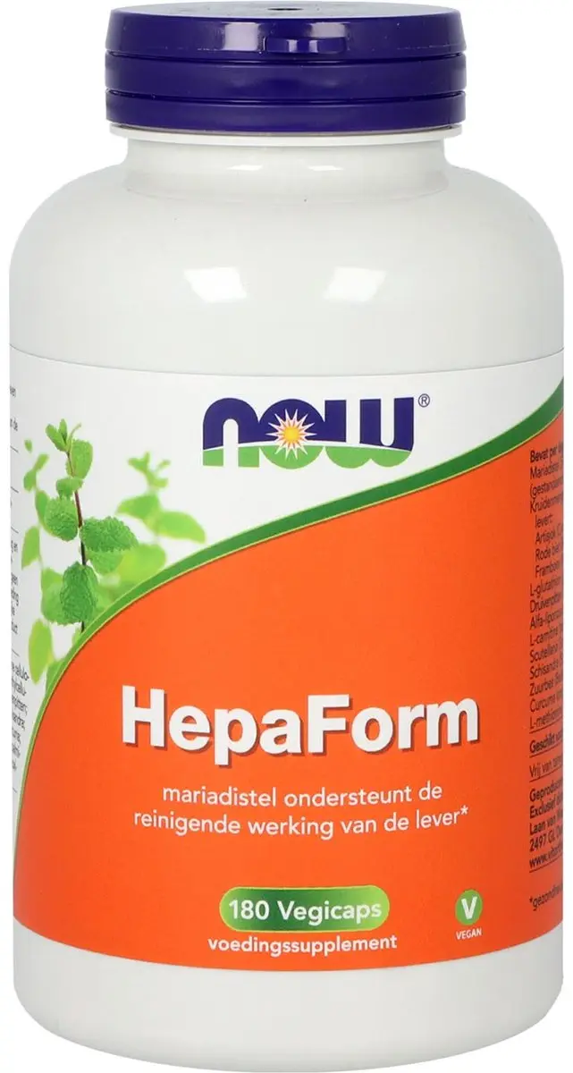 Now Foods Hepaform 180 Vegetarische Capsules