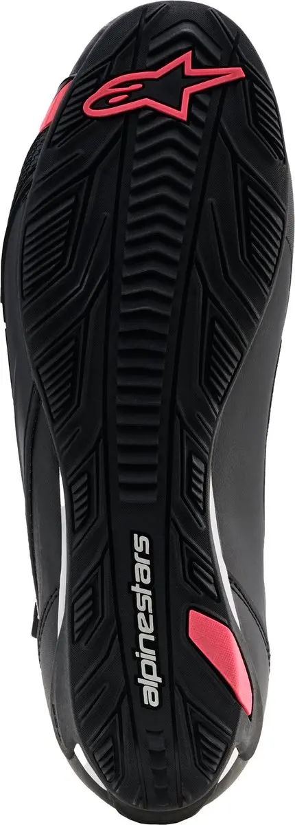 Alpinestars Stella Faster 4 Drystar Damesmotorschoenen 37.5 - Zwart/roze/grijs - afbeelding 3 van 6