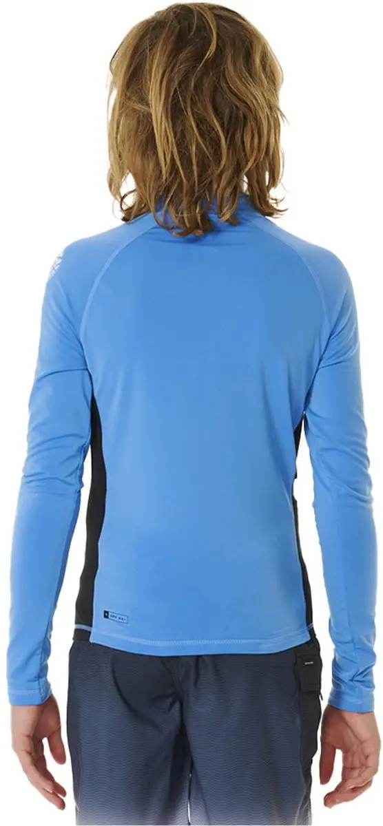 2026 Rip Curl Junior Pictogrammen UV Geborsteld Lange Mouw Lycra Vest