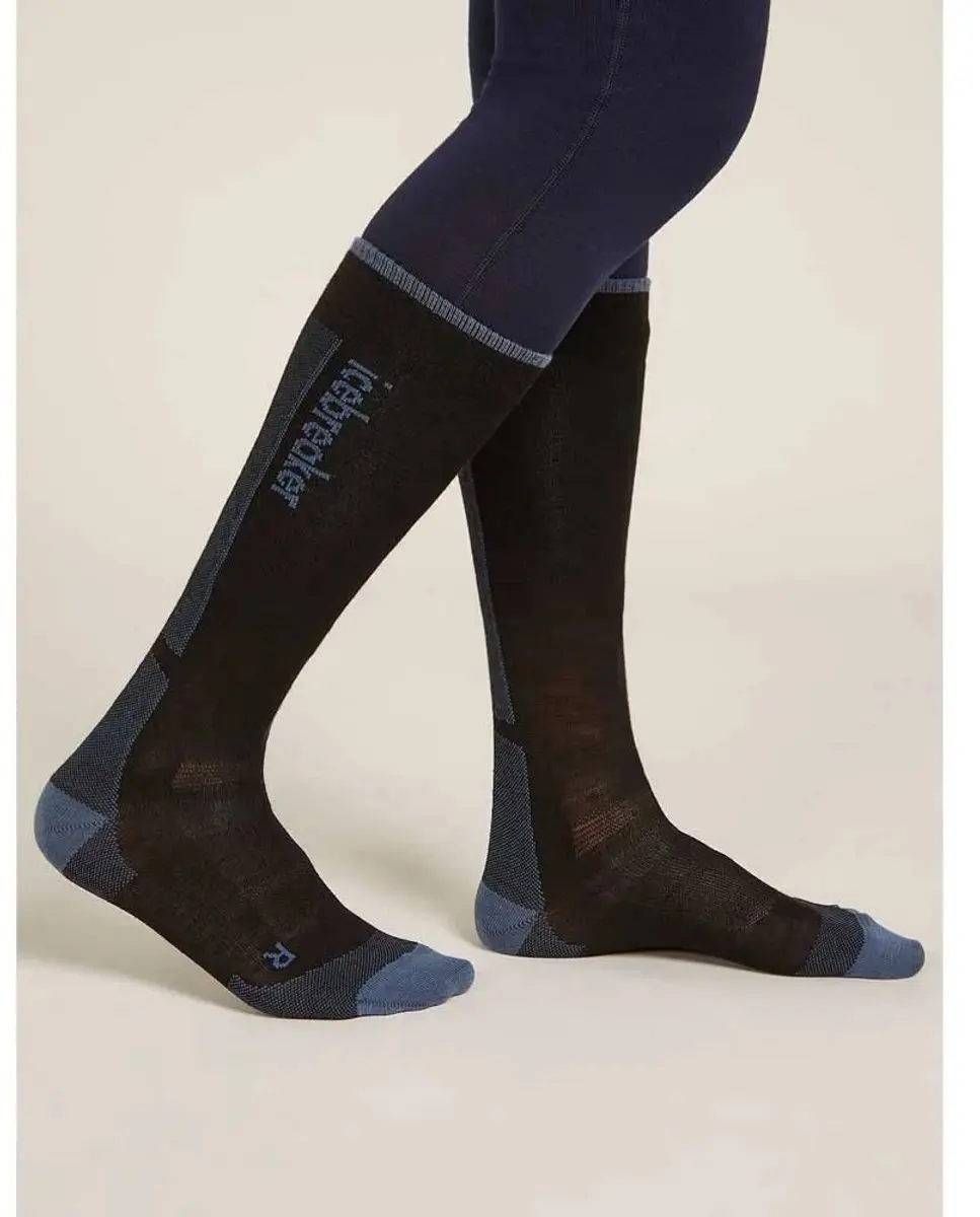 Icebreaker Merino Ski+ Ultralight Sokken - Zwart - EU 41-43