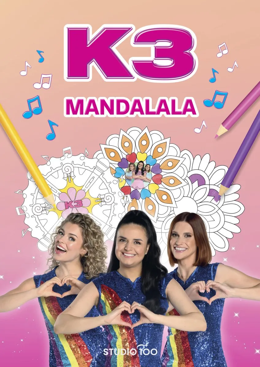 K3 Mandalalala Kleurboek