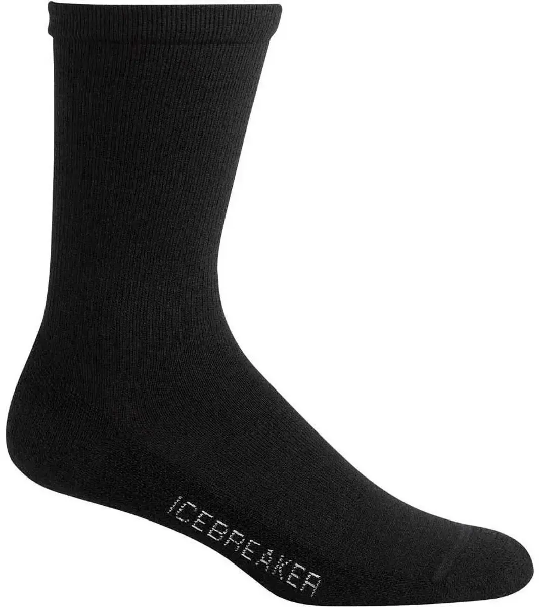 Icebreaker Lifestyle Light Crew Merino Sokken - Zwart