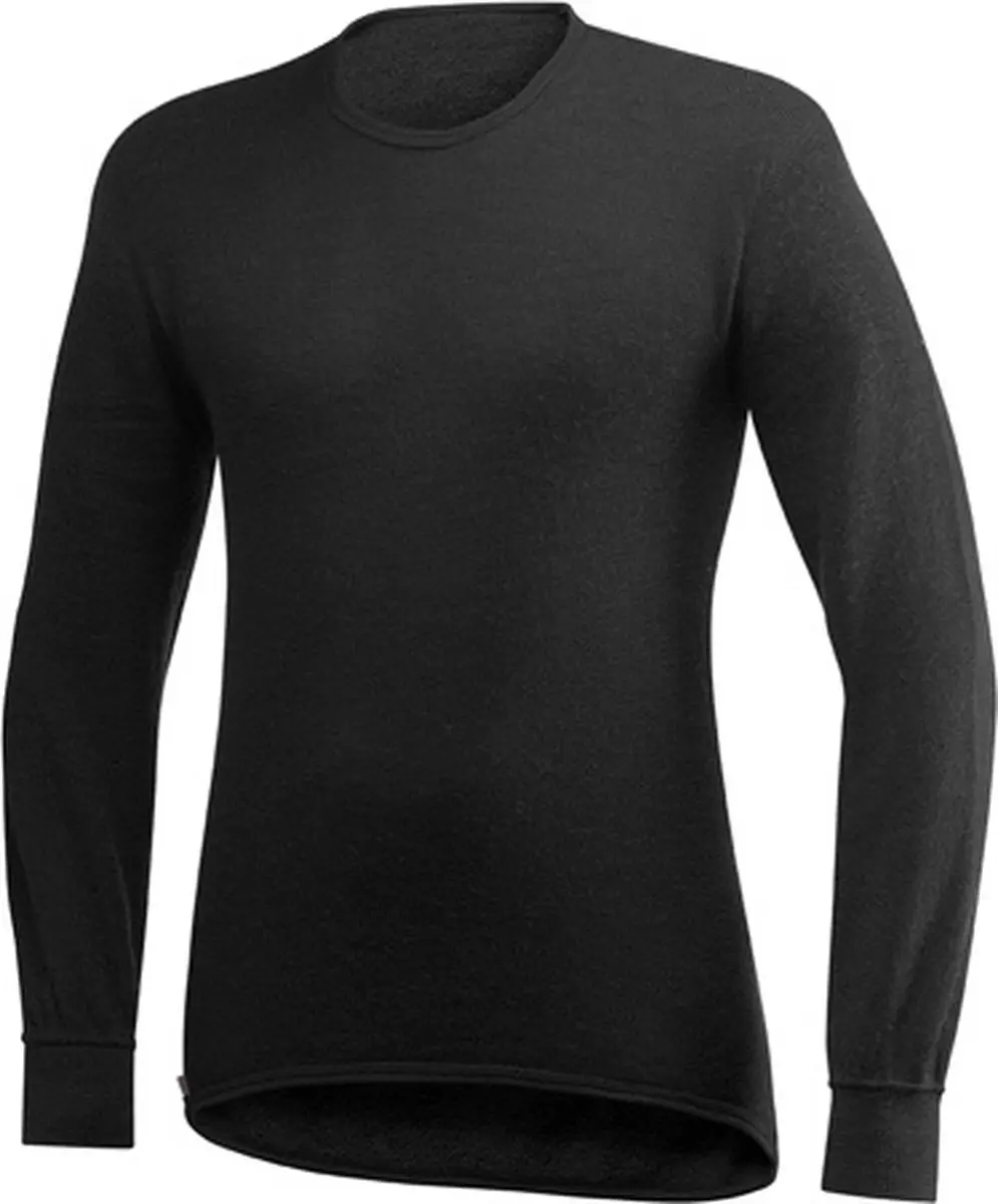 Woolpower Crewneck 200 Merino Zwart M - afbeelding 4 van 6