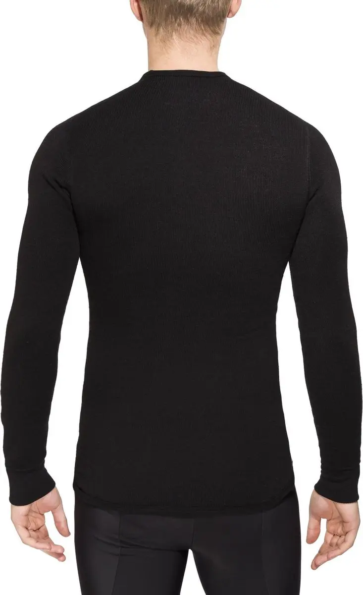 Woolpower Crewneck 200 Merino Zwart M - afbeelding 6 van 6