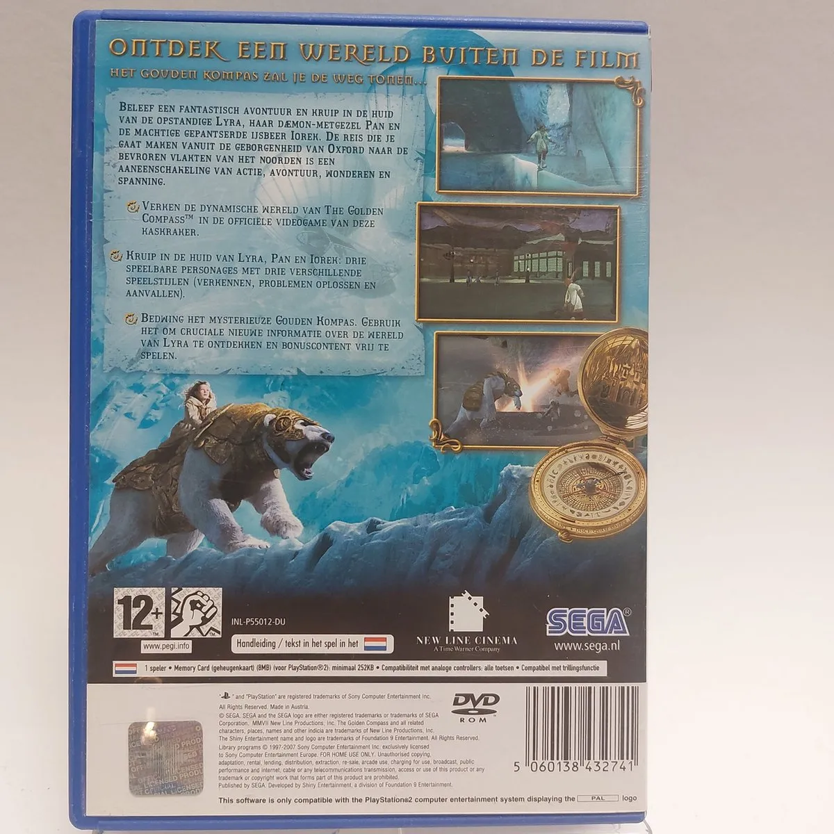Sega The Golden Compass PS2 - Gebruikt