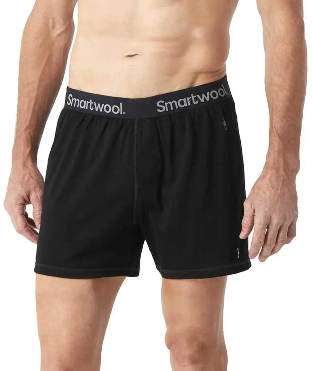 Smartwool Merino Boxers Zwart L Man
