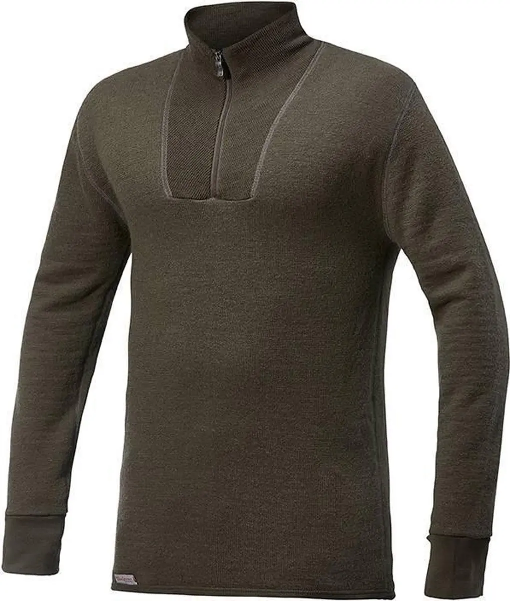 Woolpower Merino Base Layer Zip Turtleneck 200