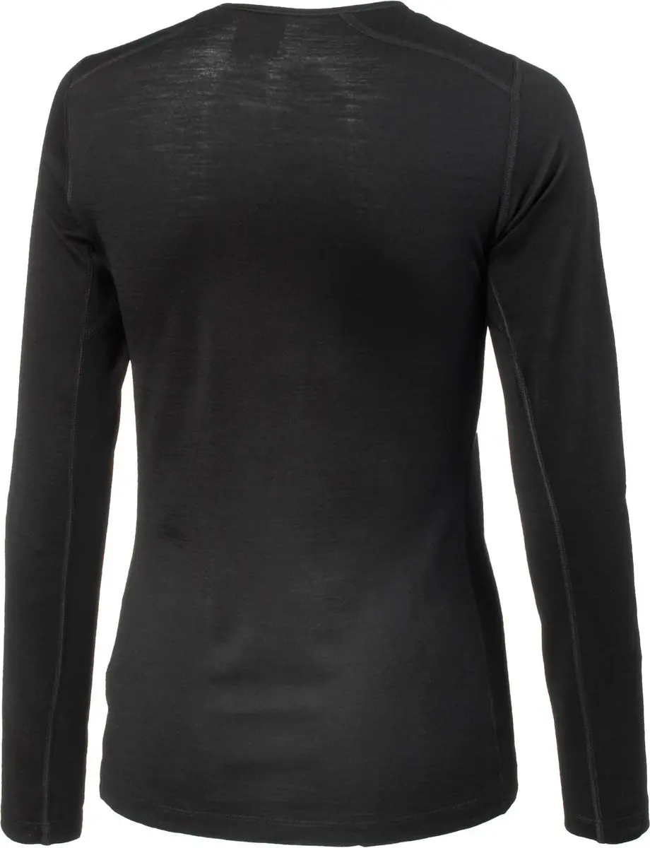 Icebreaker Wmns 200 Oasis LS Crewe - M - Zwart - afbeelding 6 van 6