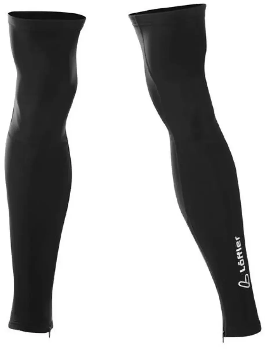 Löffler Beenwarmers Thermo Nylon/Elastaan - Maat L - Zwart
