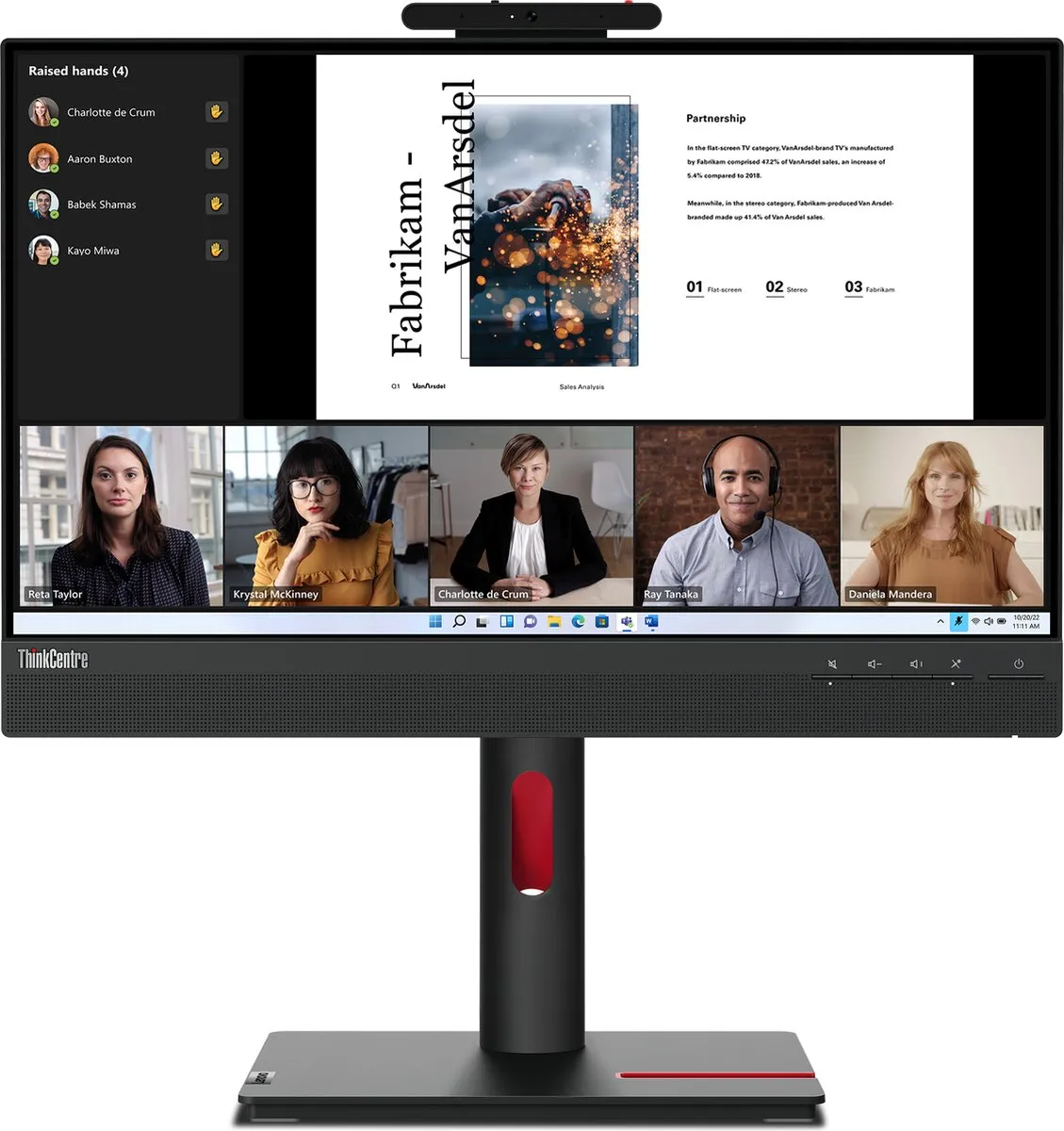 Lenovo ThinkCentre Tiny-In-One 22 Touchscreen 54,6cm