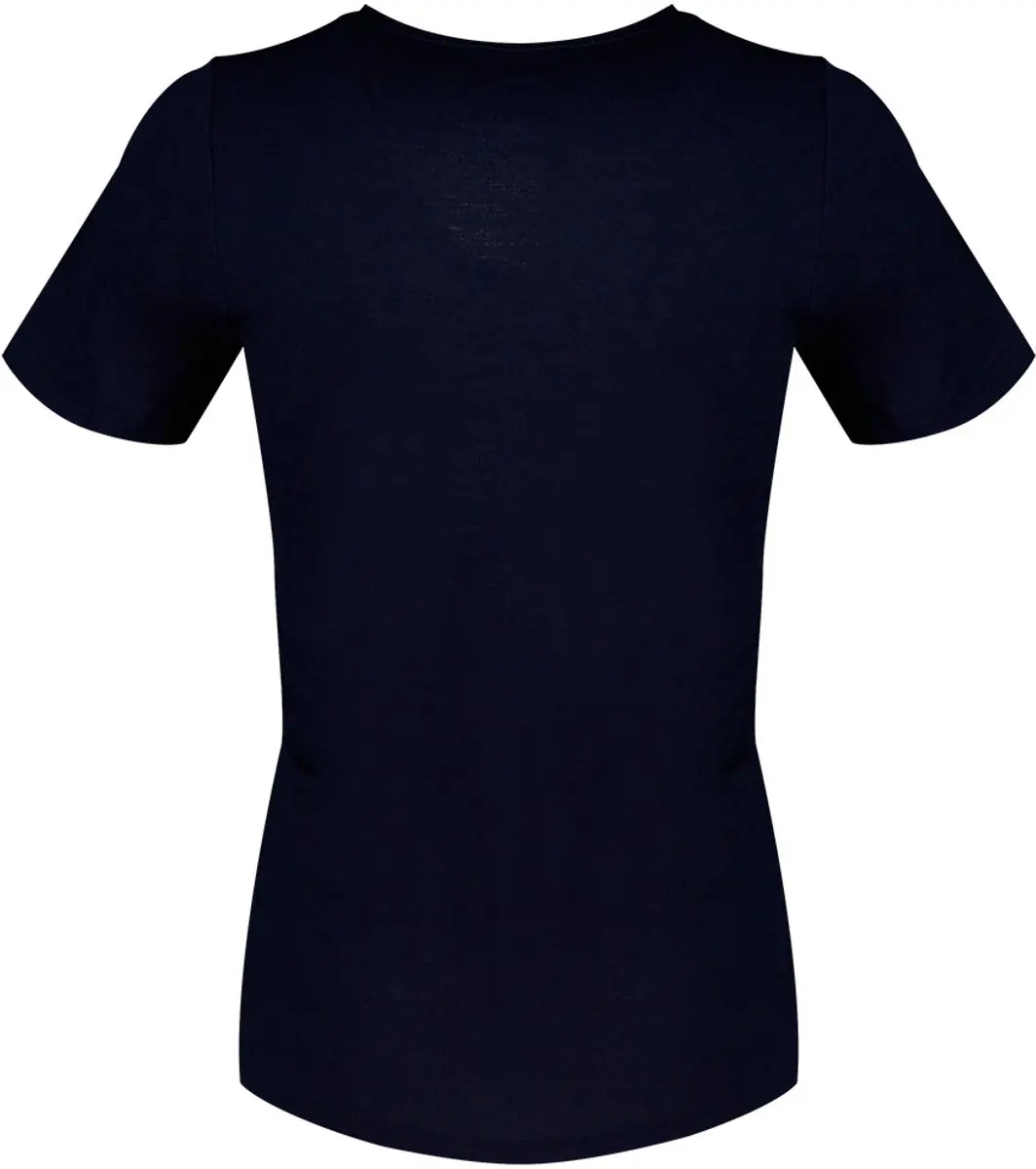 Icebreaker Siren SS Sweetheart Thermoshirt Dames - Midnight Navy XL