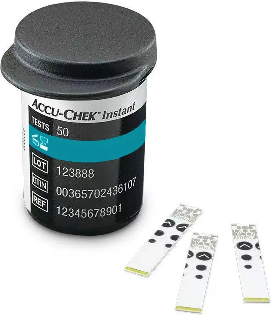 Roche Accu-Chek Instant Teststrips - 50 Stuks