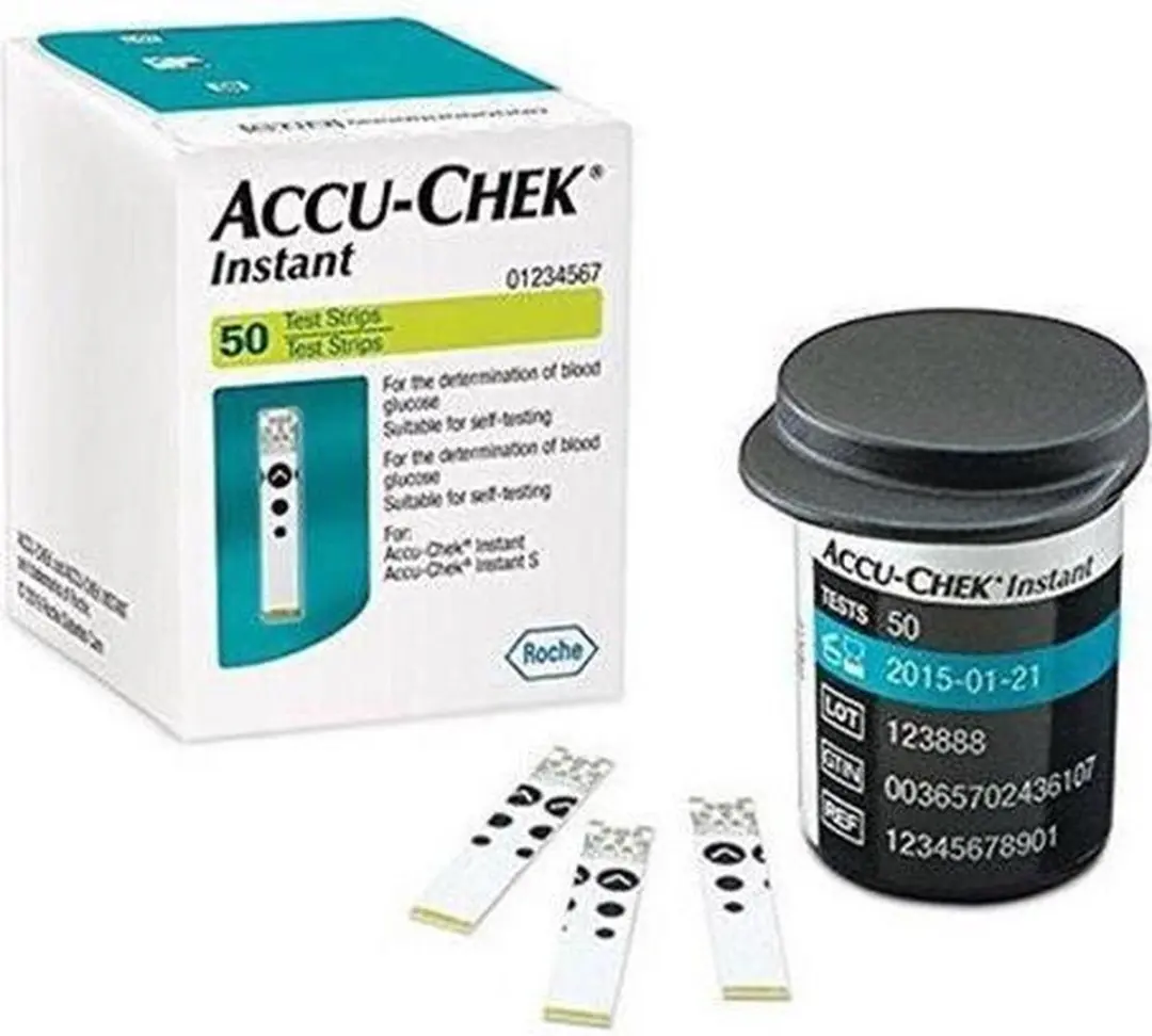 Roche Accu-Chek Instant Teststrips - 50 Stuks