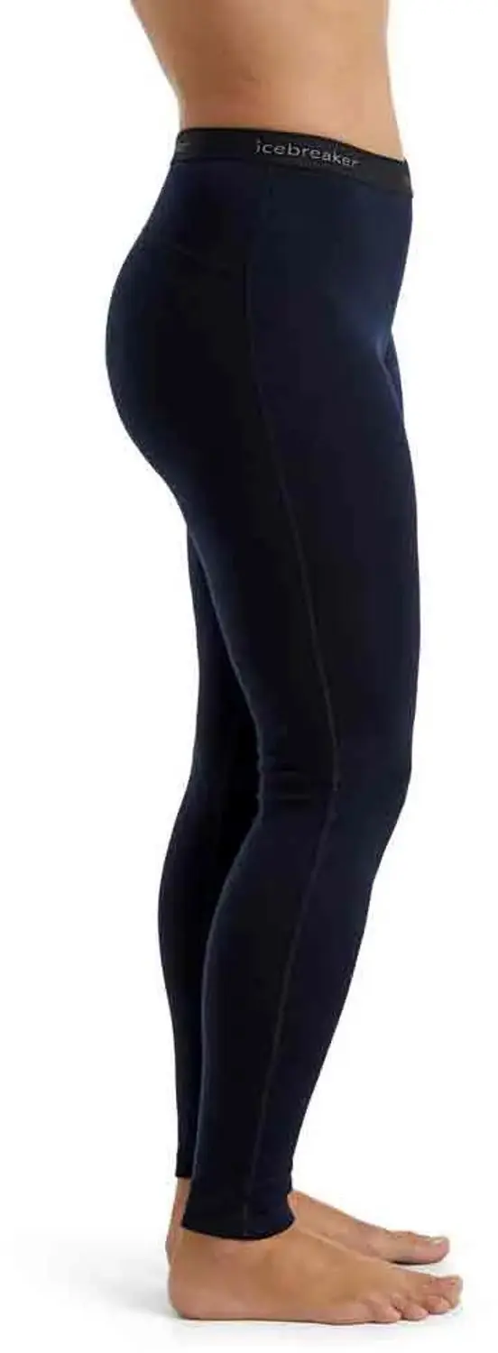 Icebreaker 260 Tech Thermobroek Dames - XS - Midnight Navy