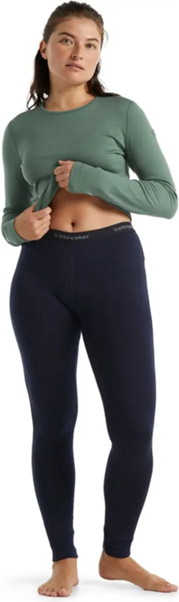 Icebreaker 260 Tech Thermobroek Dames - XS - Midnight Navy