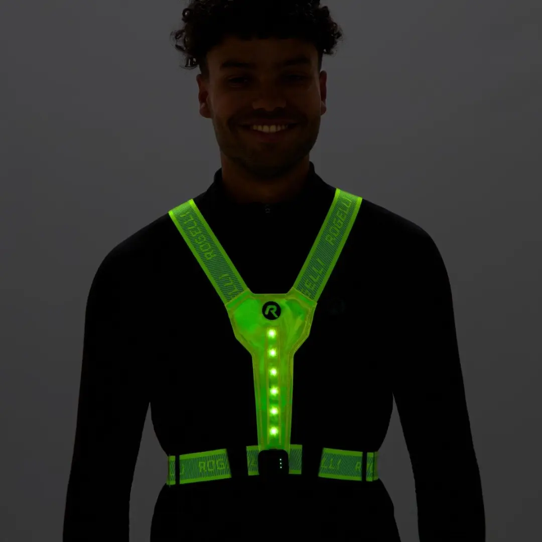 Rogelli Led Vest RR4710000 - Hardlopen - USB - Fluor - afbeelding 4 van 6