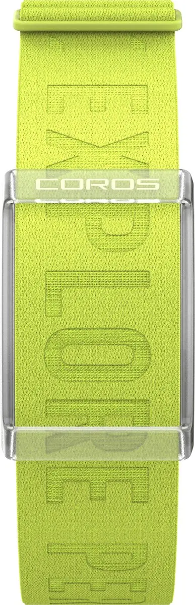 Coros Hartslagsensor Geel - Bovenarm - afbeelding 3 van 4