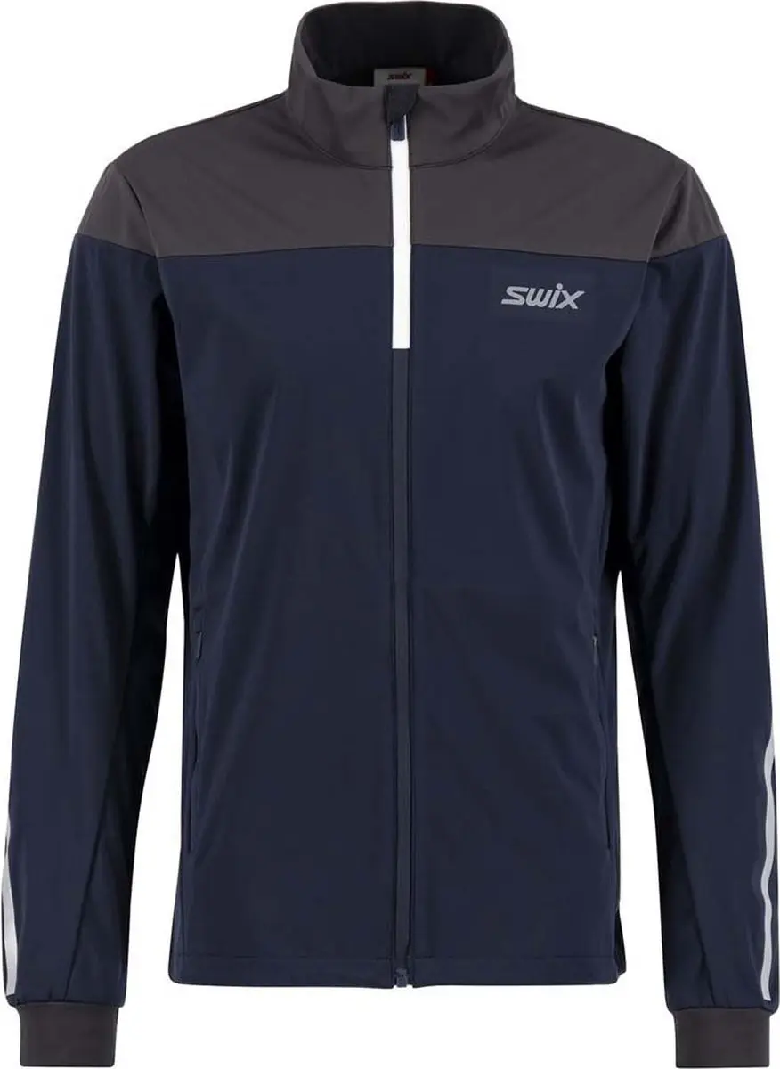 Swix Cross Softshelljack Blauw L Man