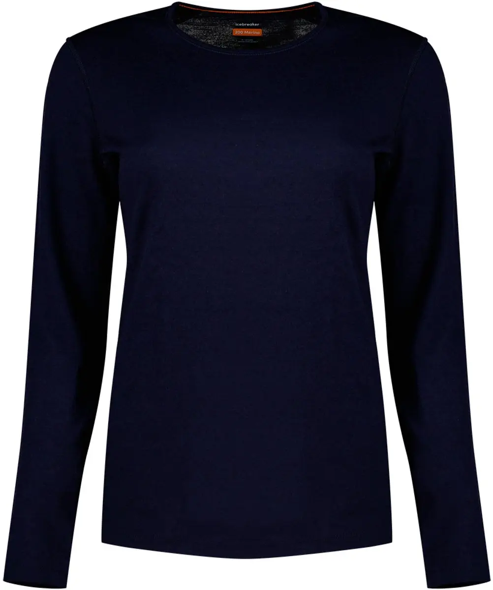 Icebreaker Oasis LS Crewe Thermoshirt Dames