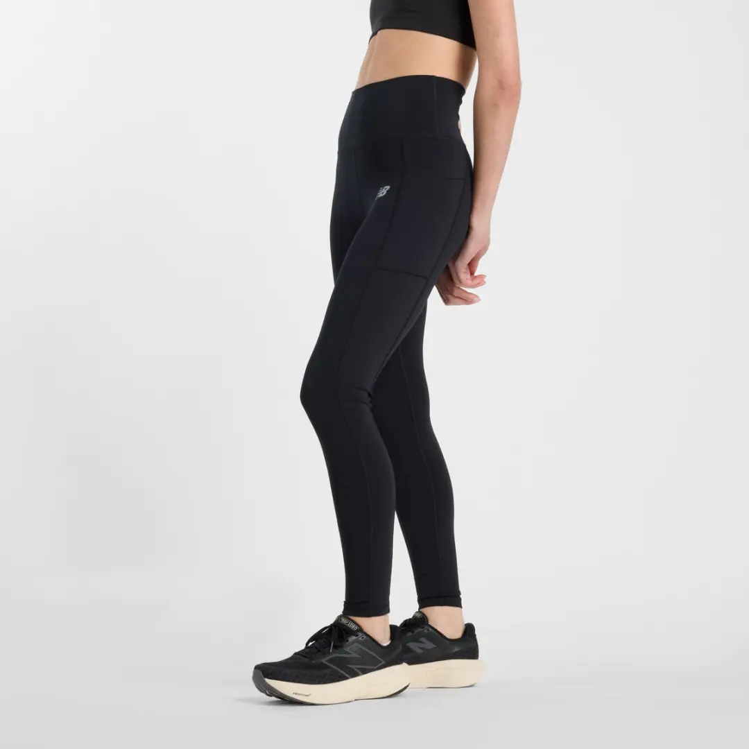 New Balance Sport Pocket High Rise Legging Dames Sportbroek