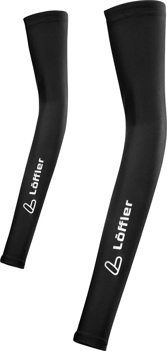Löffler Armstukken Thermo Polyamide/Elastaan - Zwart Maat L
