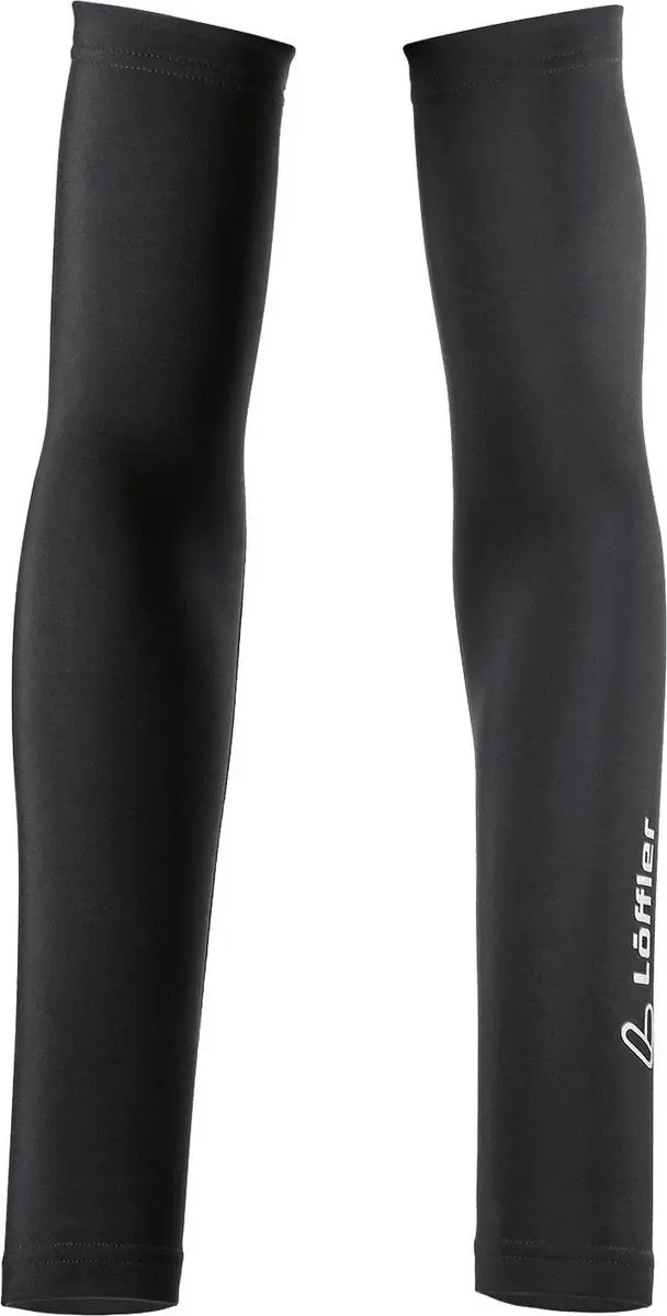 Löffler Armstukken Thermo Polyamide/Elastaan - Zwart Maat L