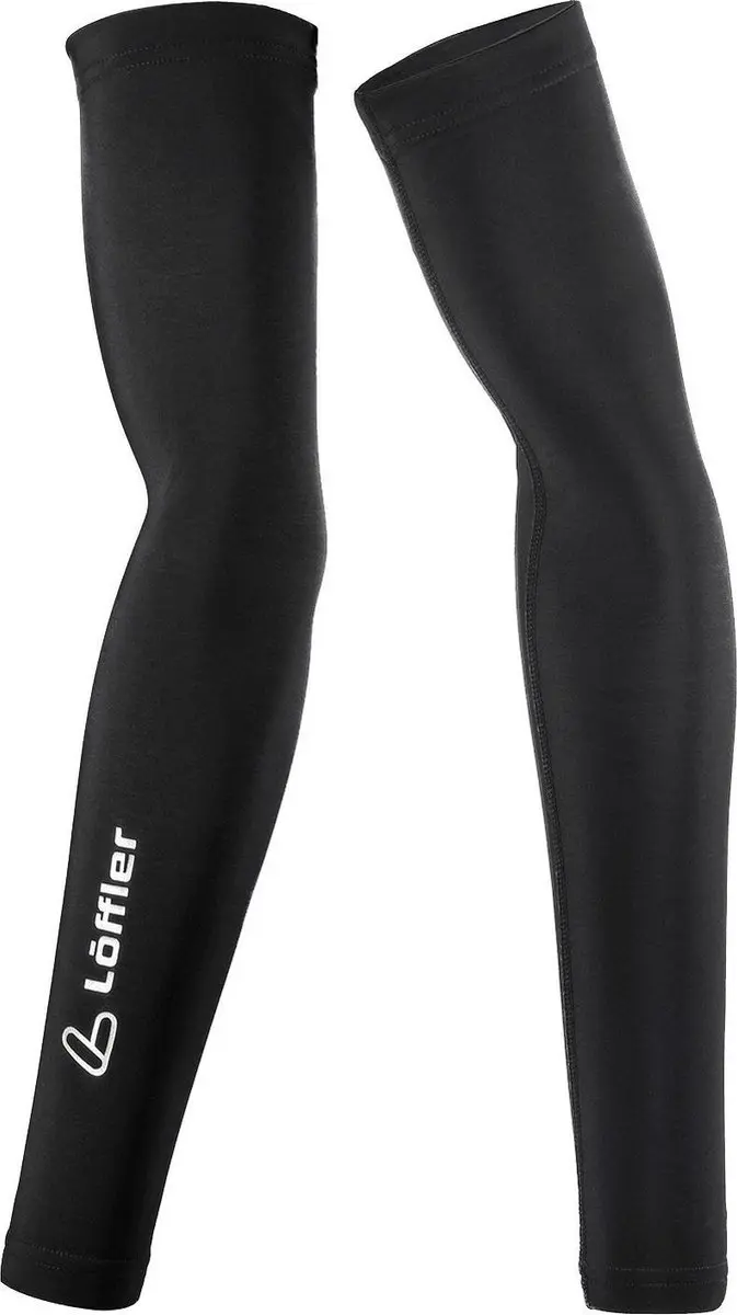 Löffler Armstukken Thermo Polyamide/Elastaan - Zwart Maat L
