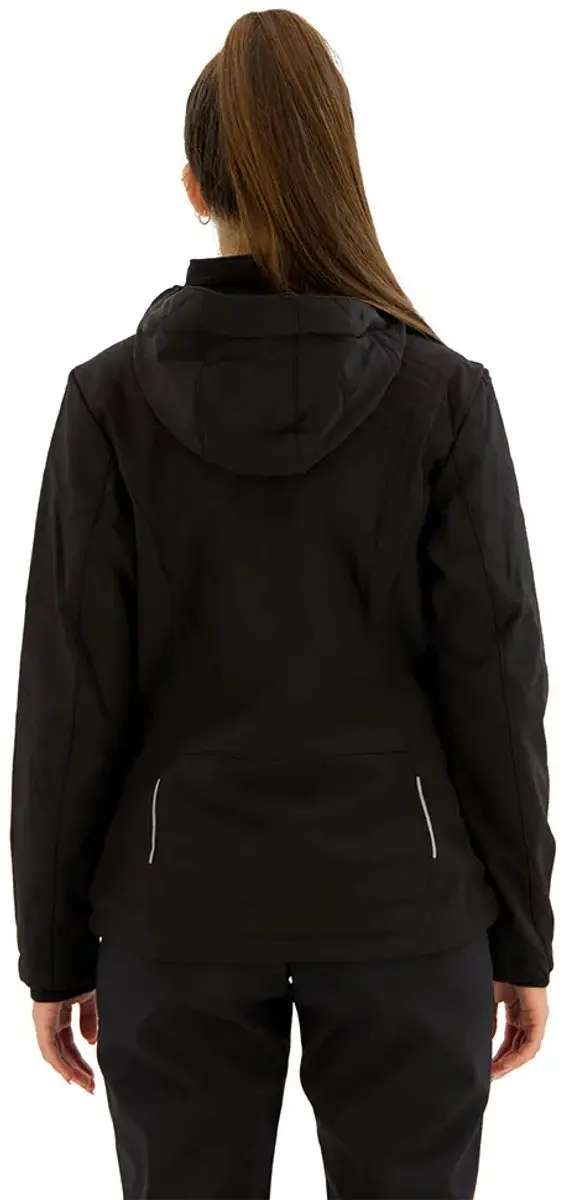 CMP Softshell Outdoorjas Vrouwen 38 - Zwart - afbeelding 2 van 6