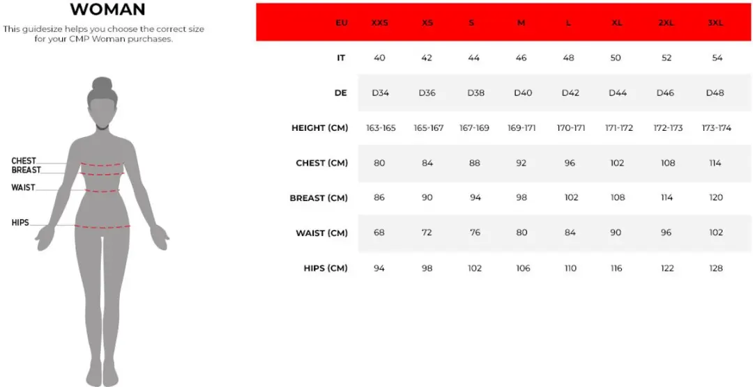 CMP Softshell Outdoorjas Vrouwen 38 - Zwart - afbeelding 5 van 6