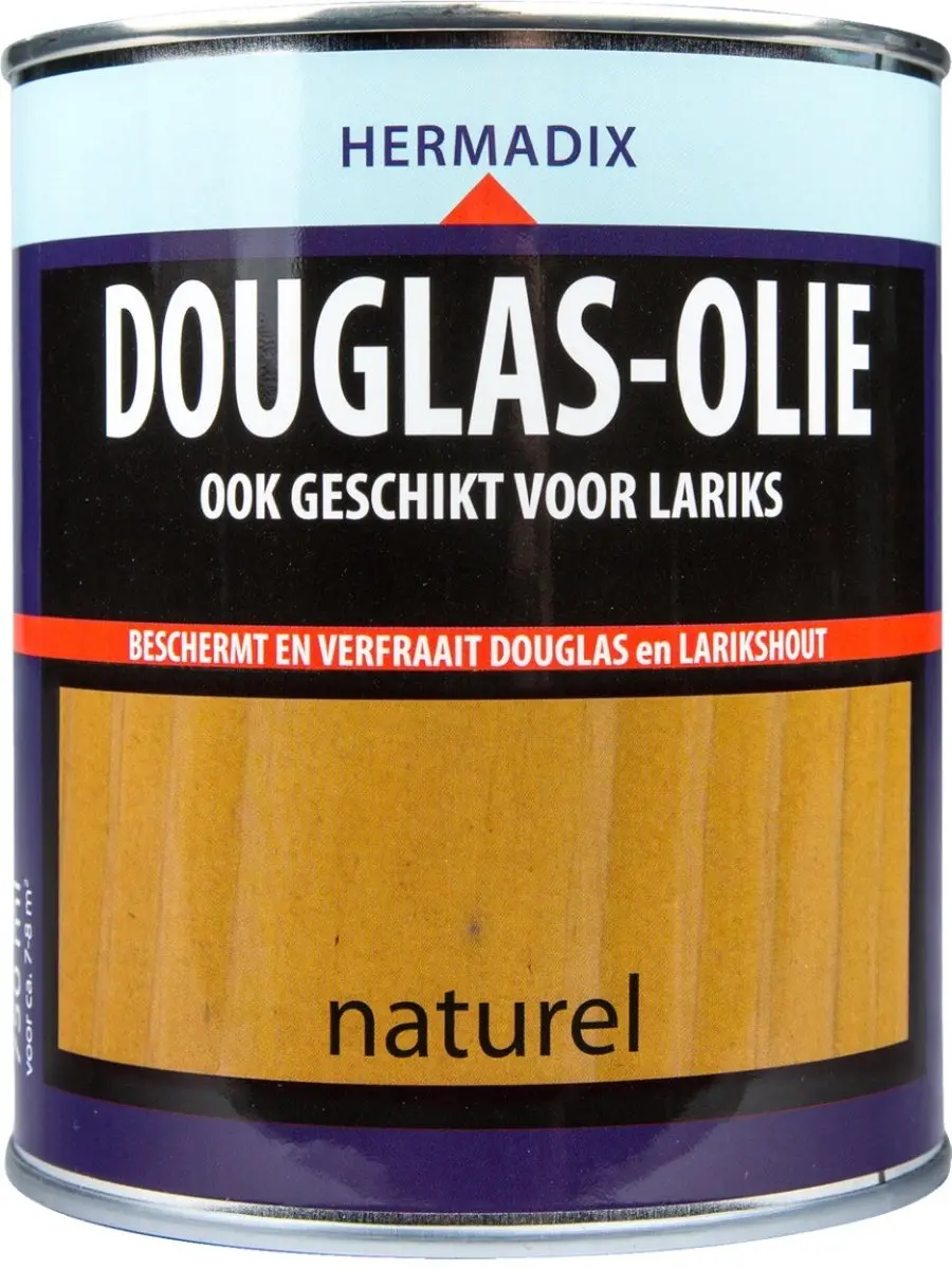 Hermadix Douglas Olie 0,75L - Naturel - afbeelding 3 van 5