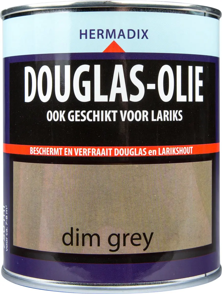 Hermadix Douglas Olie 0,75L - Dim Grey - afbeelding 3 van 4