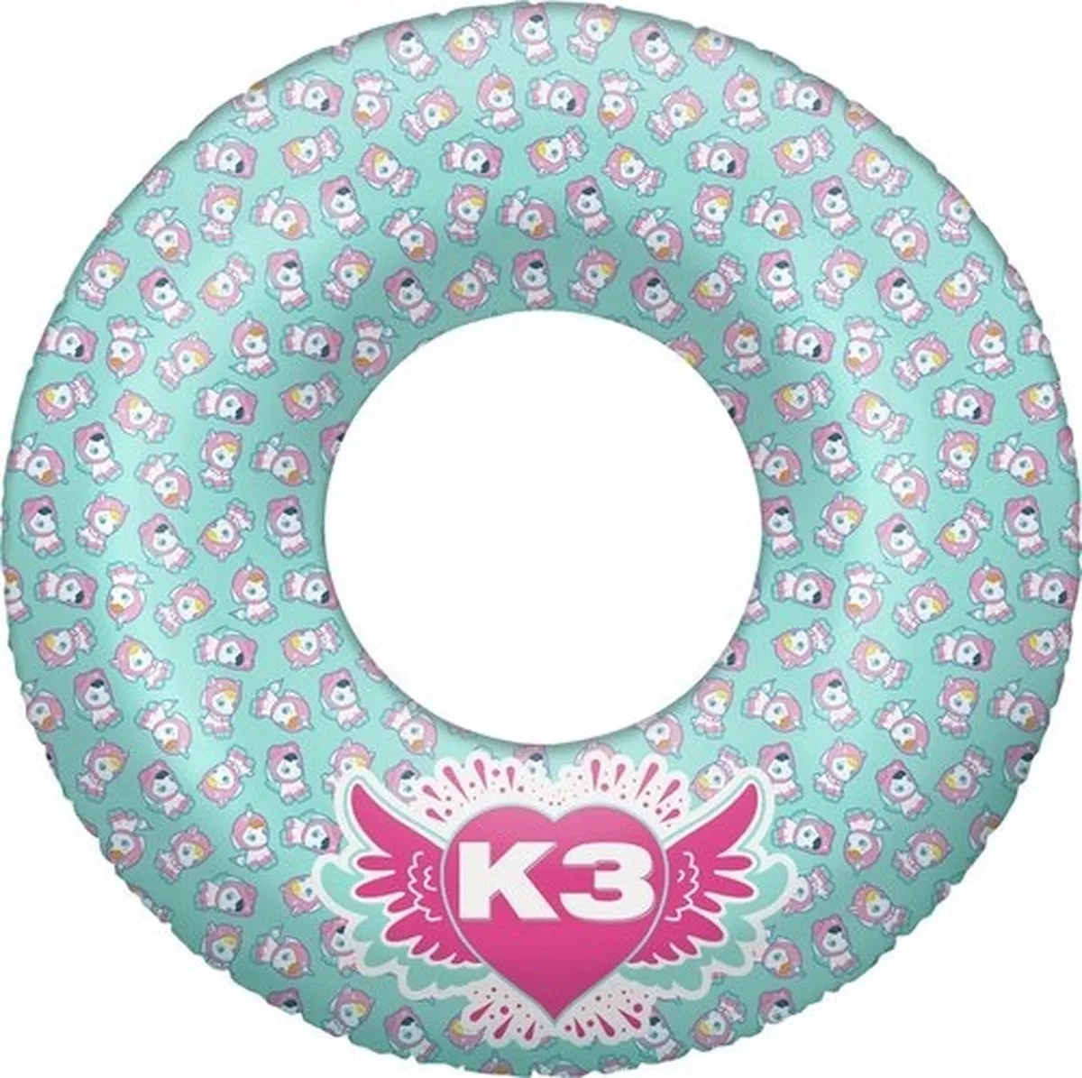 K3 Zwemband MEK3N0001770 - Opblaasbaar - Roze/Lichtblauw