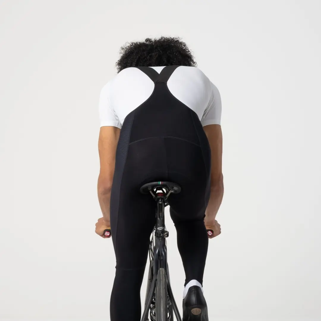 AGU Comfort Plus Bibtight Heren Fietsbroek M - Zwart - afbeelding 6 van 6
