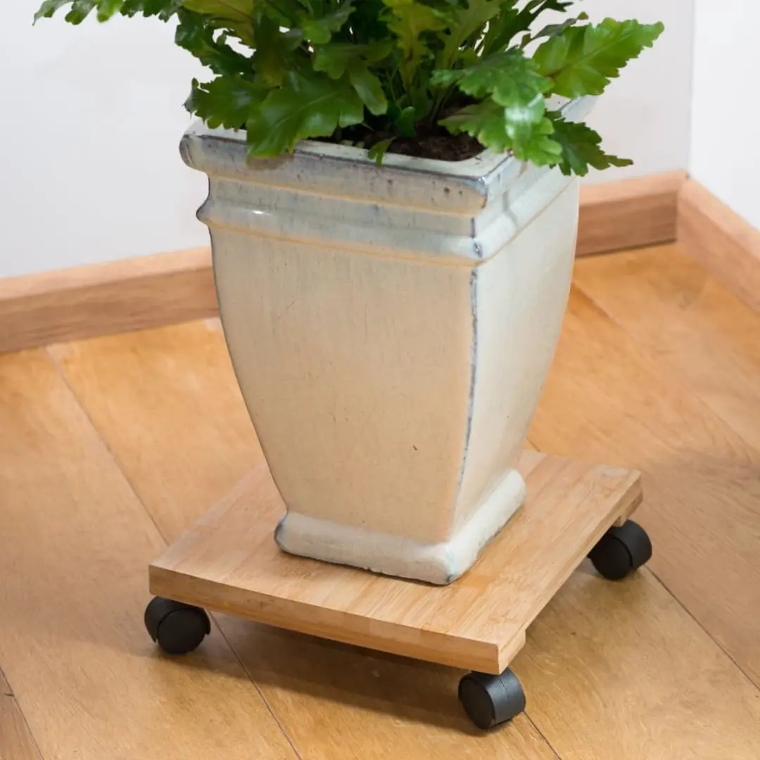 Nature Planttrolley Bamboe Composiet 30cm - afbeelding 2 van 5