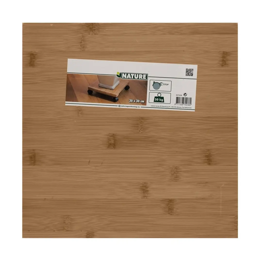 Nature Planttrolley Bamboe Composiet 30cm - afbeelding 5 van 5