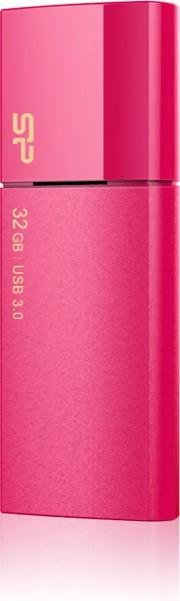 Silicon Power Blaze B05 32GB USB-Stick - Roze - afbeelding 2 van 6