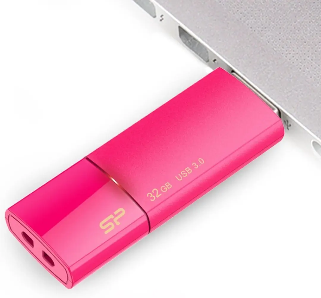 Silicon Power Blaze B05 32GB USB-Stick - Roze - afbeelding 5 van 6