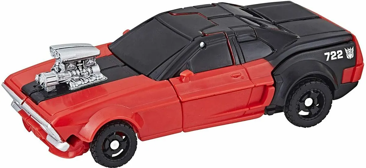Transformers Bumblebee Energon Igniters Shatter 23434 - 12cm - Rood/Zwart