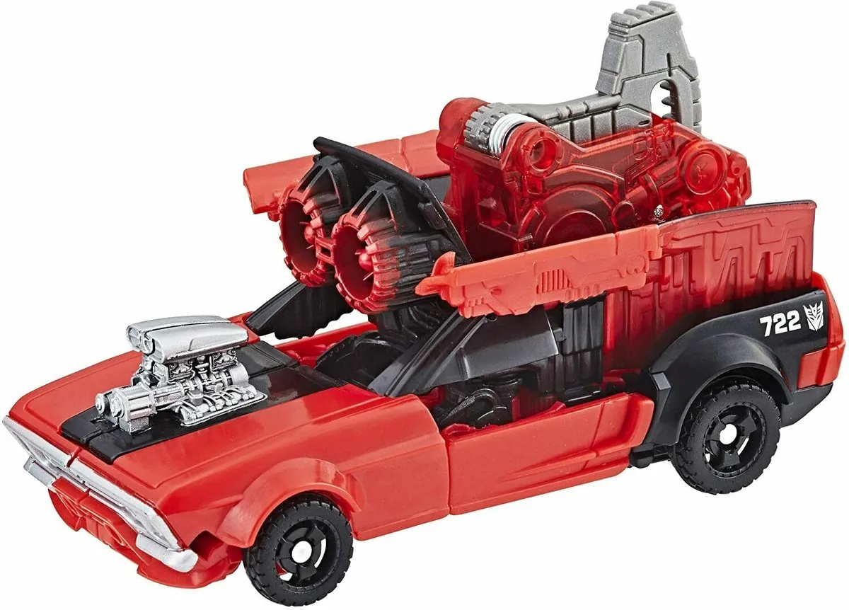 Transformers Bumblebee Energon Igniters Shatter 23434 - 12cm - Rood/Zwart