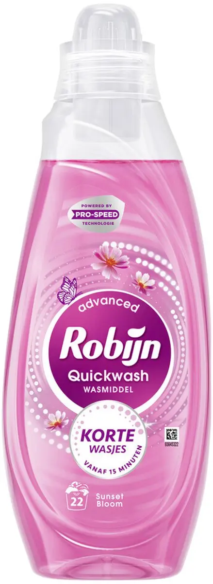 Robijn Advanced Quickwash Wasmiddel Sunset Bloom 22 Wasbeurten