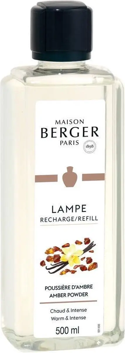 Lampe Berger Navulling Oriental Poussiere d'Ambre 500ml - afbeelding 4 van 5