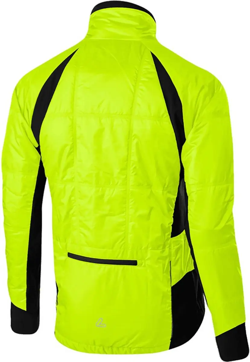 Löffler Fietsjack Hotbond Pl60 Heren Polyester/nylon Geel Mt 50
